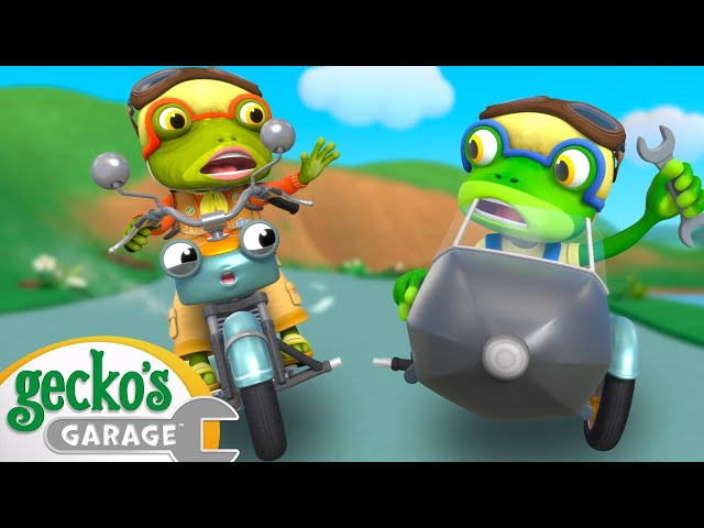 Motorcycle Madness | Gecko’s Garage | Trucks For Children | Cartoons For Kids