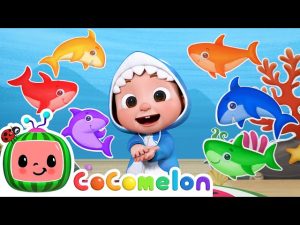 Baby Shark Learns Colors | CoComelon Nursery Rhymes & Kids Songs