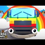 Rainbow Fire Truck Song | Nursery Rhymes & Kids Songs | Trucks For Children | Gecko’s Garage