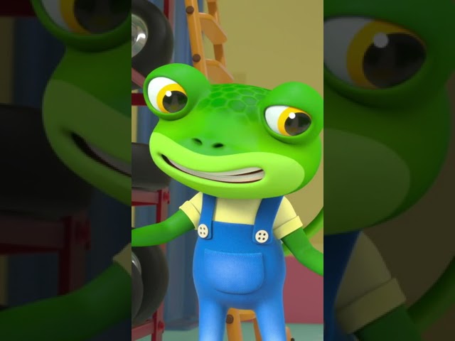 Spring Cleaning | Gecko’s Garage | Trucks For Children | Cartoons For Kids | #shorts